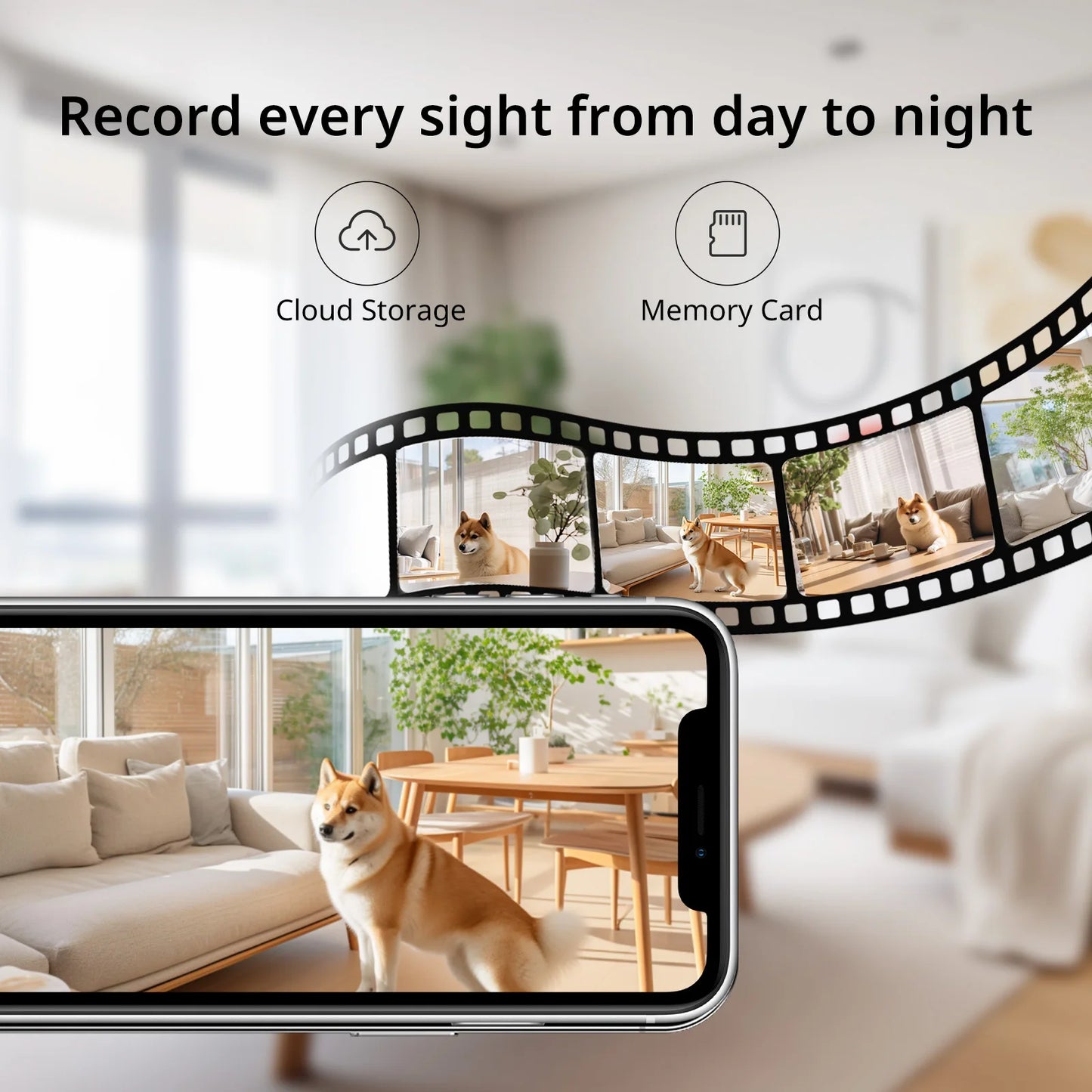 BoyKeep Smart Camera Security Protection Wifi Surveillance 5G/2.4GHz Indoor Baby Night Vision 360° Pan & Tilt 2-Way Audio K30