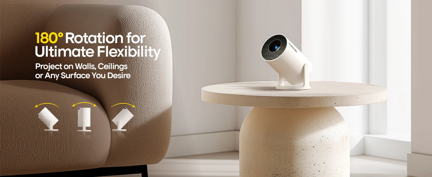 Proyector Magcubic HY300 Pro+ Android 11 Portable 8000 Lumens WiFi 6 Bluetooth