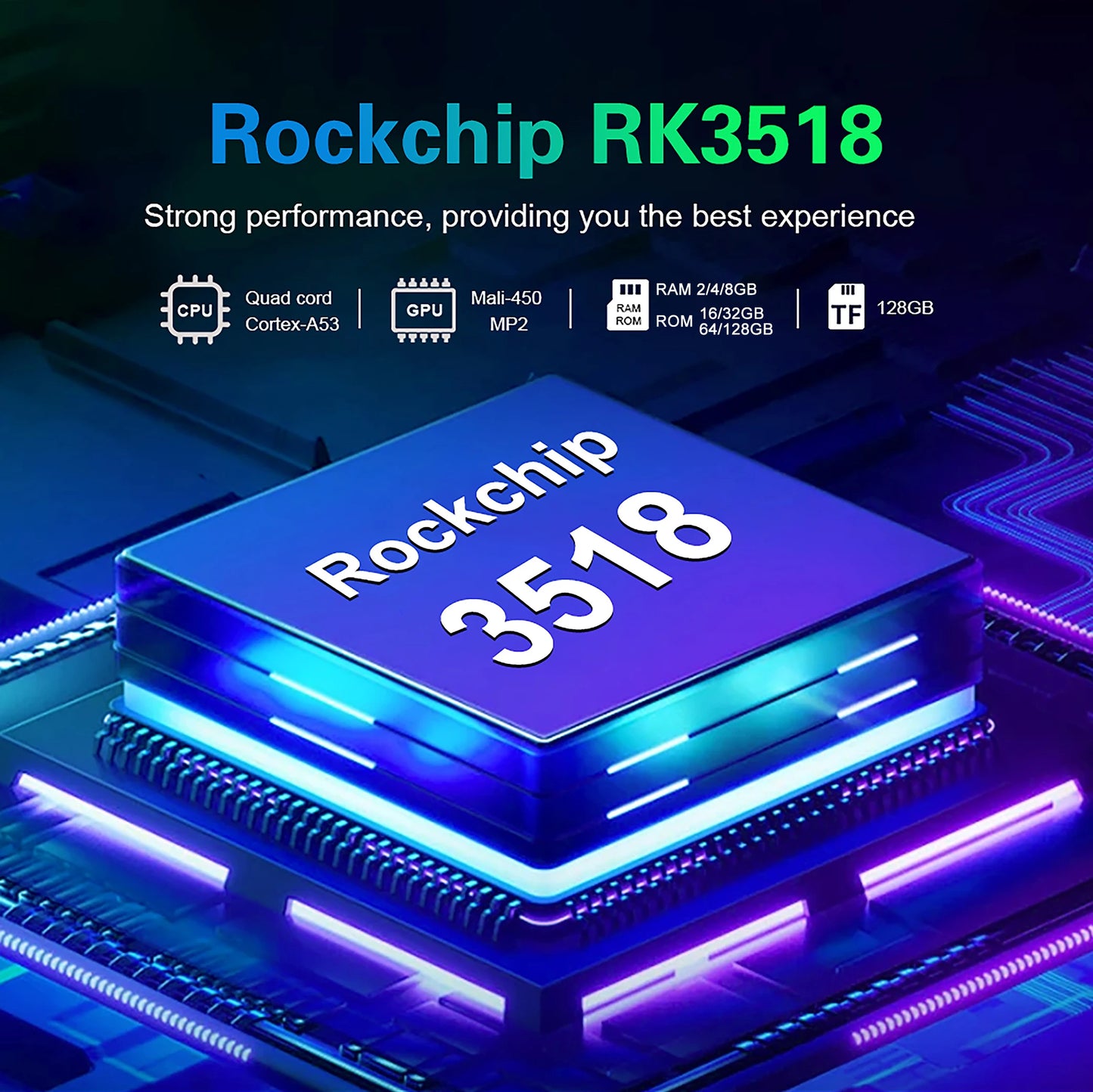 Smart X10 TV Box 4GB+32GB Android 16 Rockchip RK3518 Google Assistant 8K Video Bluetooth5.4 Media Player Very Fast Set Top Box