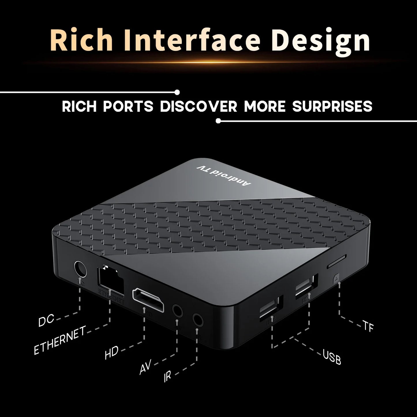 Smart X10 TV Box 4GB+32GB Android 16 Rockchip RK3518 Google Assistant 8K Video Bluetooth5.4 Media Player Very Fast Set Top Box